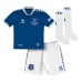 Everton Ashley Young #18 Dětské Oblečení Domácí Dres 2023-24 Krátkým Rukávem (+ trenýrky)